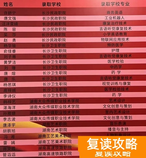 长沙龙骧技工单招复读培训学校