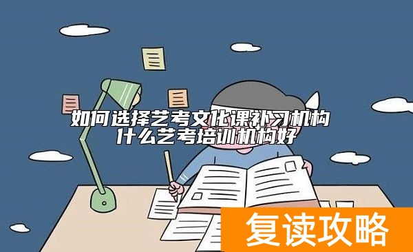 如何选择艺考文化课补习机构 什么艺考培训机构好
