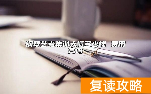 钢琴艺考集训大概多少钱 费用高吗