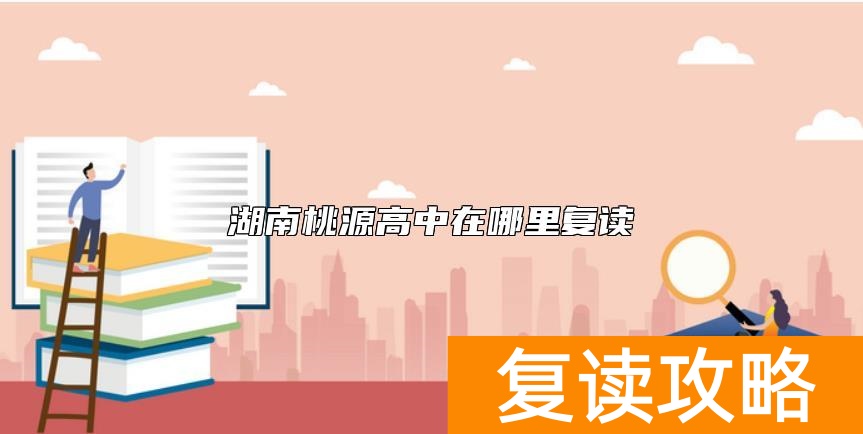 湖南桃源高中在哪里复读