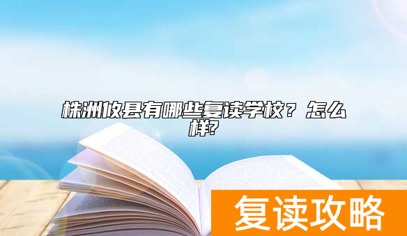 株洲攸县有哪些复读学校？怎么样?
