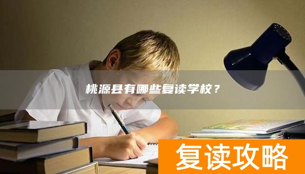 桃源县有哪些复读学校？