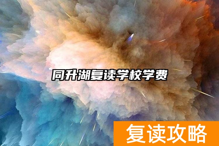 同升湖复读学校学费