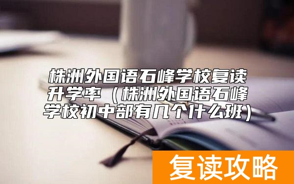 株洲外国语石峰学校复读升学率（株洲外国语石峰学校初中部有几个什么班）