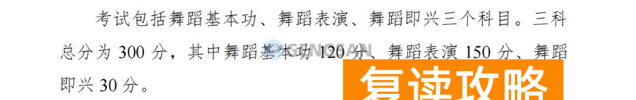 2024年湖南舞蹈类统考考试科目及考试分值公布