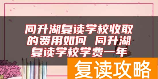 同升湖复读学校收取的费用如何 同升湖复读学校学费一年