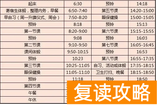 长沙33所高中宿舍与食堂条件大盘点，附各校作息时间表