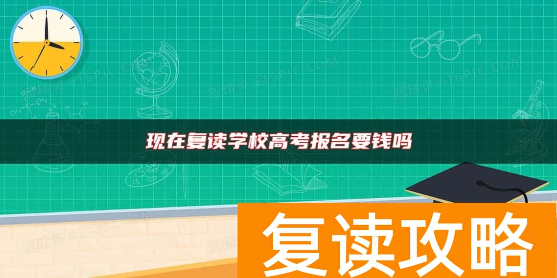 现在复读学校高考报名要钱吗