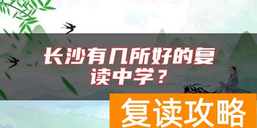 长沙有几所好的复读中学？