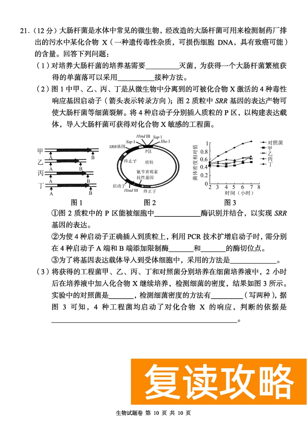 2024届湖南A佳教育高三上11月联考生物试题及答案