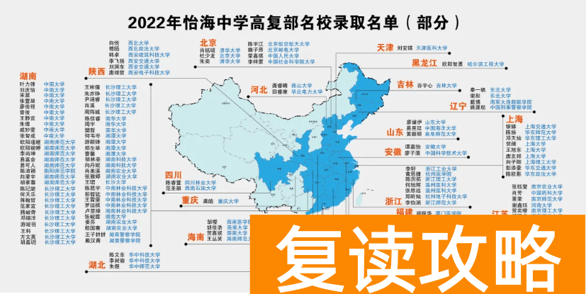 长沙怡海中学复读部成果怎么样