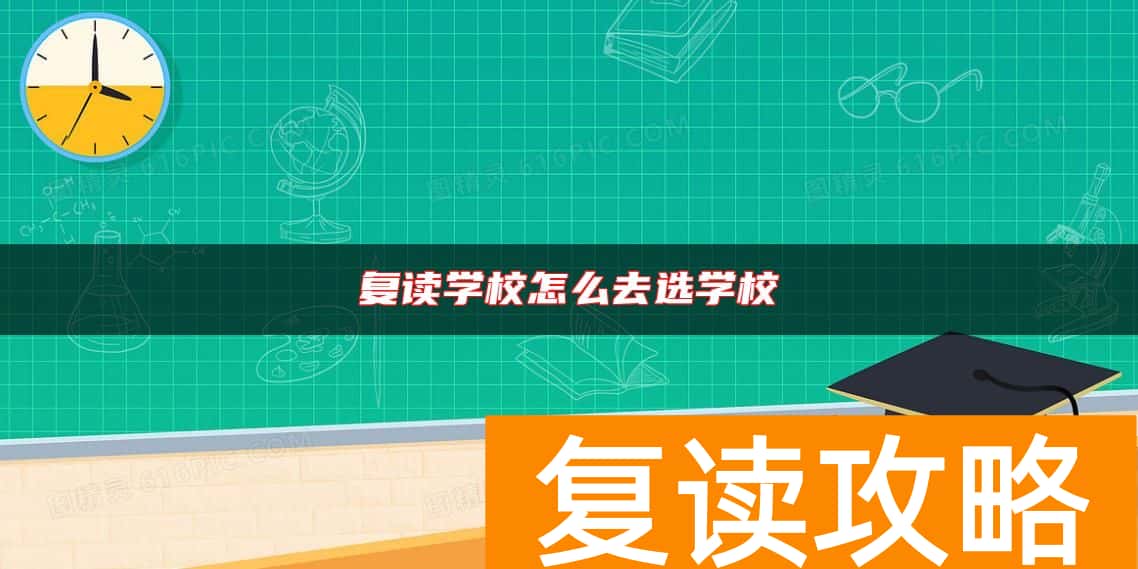 复读学校怎么去选学校