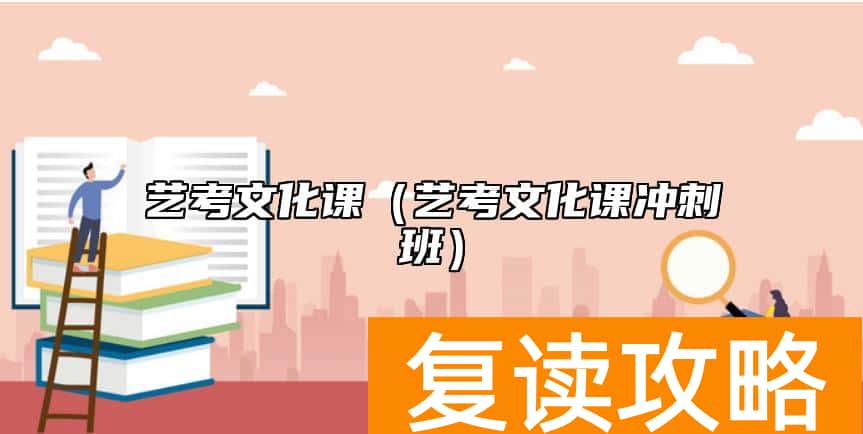 艺考文化课（艺考文化课冲刺班）