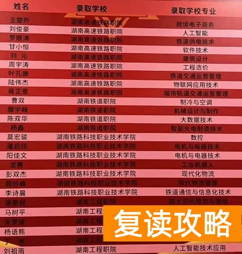 长沙龙骧技工单招复读培训学校