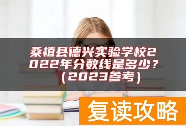 桑植县德兴实验学校2022年分数线是多少？（2023参考）