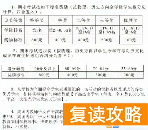 长沙市麓谷高级中学复读部招生简章