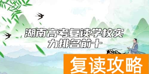 湖南高考复读学校实力排名前十