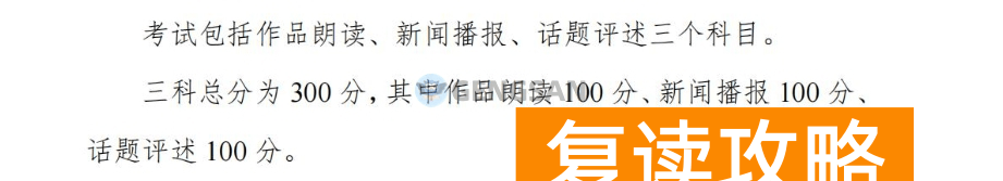 2024年湖南播音与主持类统考考试科目及考试分值公布