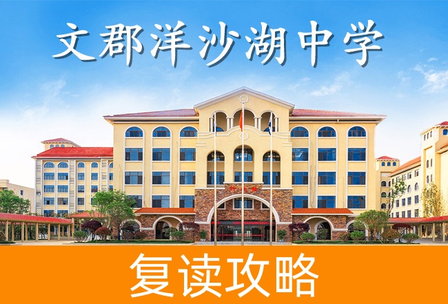 2025 文郡洋沙湖中学艺考生文化课冲刺班