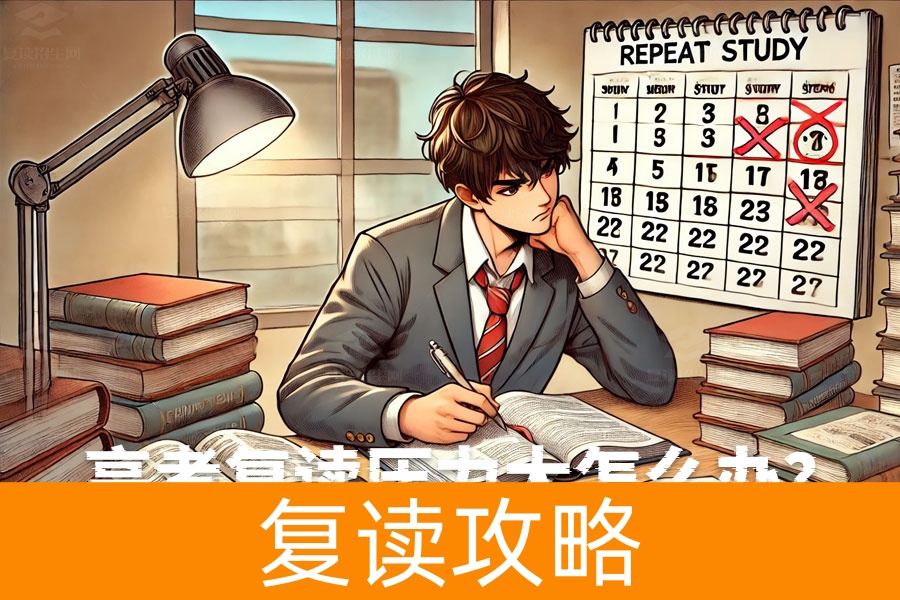 高考复读压力大？掌握这些方法轻松应对